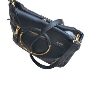 INC Leather Crossbody / Satchel Bag